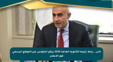 الآن.. رابط نتيجة الثانوية العامة 2025 برقم الجلوس عبر الموقع الرسمي فور الإعلان